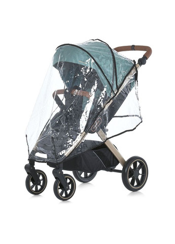 Коляска детская DYNAMIC PRO Special Mint прогулочная с чехлом дождевиком и москитной сеткой Мятная с перышками (ME 1053G-2) El Camino (334338195)