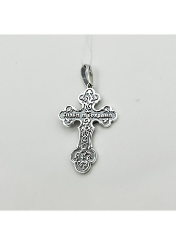 Православний хрест срібний 4,2 г No Brand (369737775)