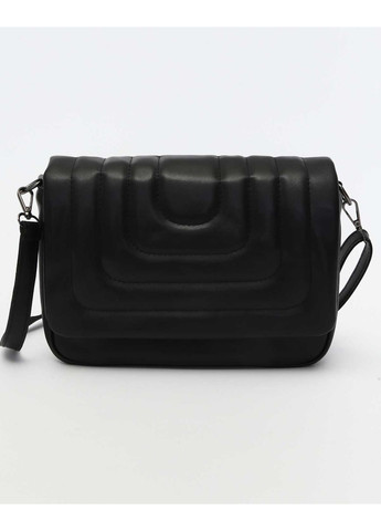 Жіноча сумка «Тіффані» чорна екошкіра для повсякденного використання стильна сумка на блискавці ProDobro (367266469)