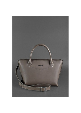 Сумка жіноча шкіряна через плече Midi темно-бежева BlankNote (302008018)