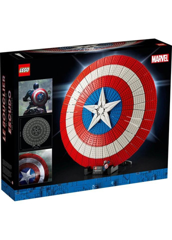 Конструктор Marvel Щит Капитана Америка 3128 деталей (76262) Lego (281425765)