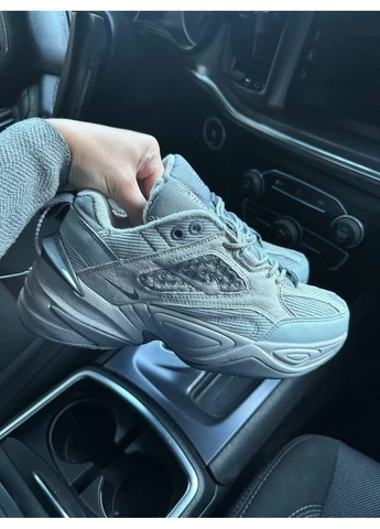 КРОСІВКИ ЖІНОЧІ NIKE M2K TEKNO ATMOSPHERE GREY GUNSMOKE НАЙК М2К ТЕКНО No Brand сірі демісезони (367115077)