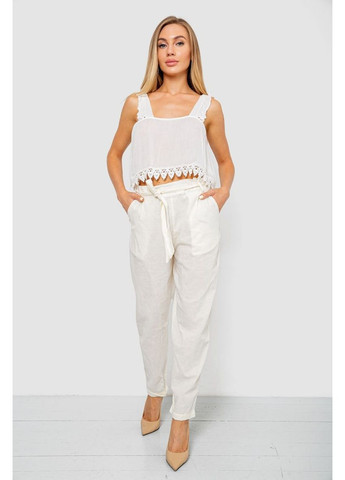 Брюки женские летние на манжете, 244R350 Ager (358886499)