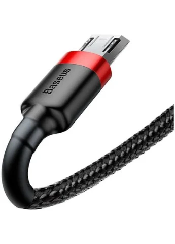 Кабель Cafule Cable USB to Micro USB 2A 3m CAMKLF-H91 Red-Black Baseus (271823664)