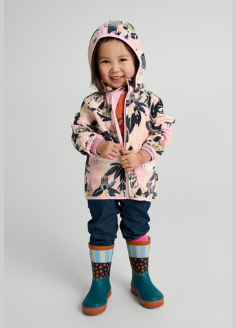 Світло-рожева демісезонна куртка windfleece Reima Moomin Vindskydd