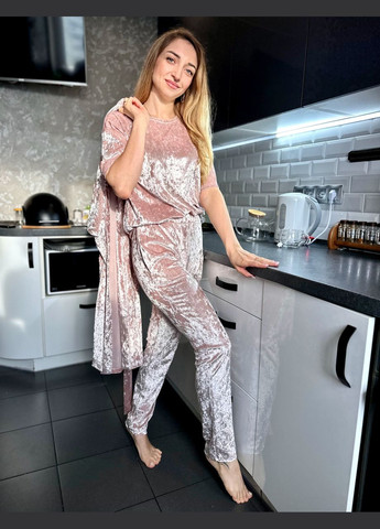 Пудрова всесезон домашній костюм-піжама 2 Льва