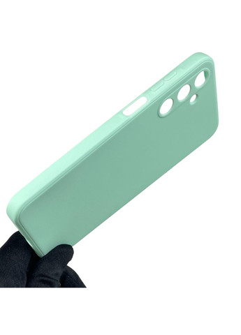 Чехол для Galaxy A25 5G (SM-A256B) с квадратными гранями с защитой камеры на самсунг а25 мятный Samsung (366020887)