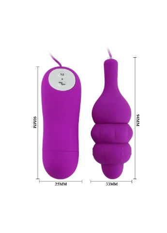 Мини-вибратор на пульте PLEASURE SHELL No Brand (284728958)