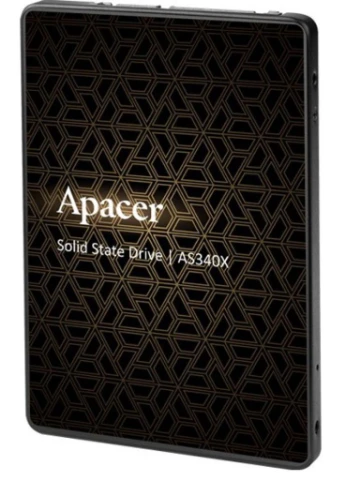 SSD накопичувач AS340X 240GB SATAIII 3D NAND (AP240GAS340XC-1) (6665477) Apacer (314746182)