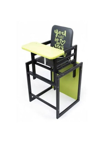 Стул для кормления Graphite лайм (ST-22GLM) Ommi (364113531)