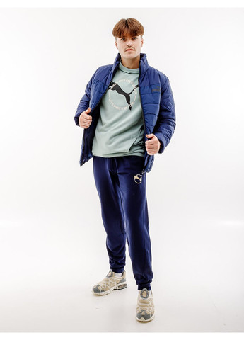 Синяя зимняя куртка ess+ padded jacket Puma