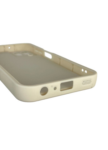 Чохол силіконовий Soft Touch для Galaxy M22 4G (SM-M225F) молочний (Повний захист камери) Samsung (366387320)