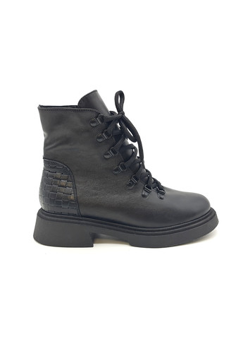 Жіночі черевики зимові чорні шкіряні FS-13-4 25 см (р) Foot Step (259299511)