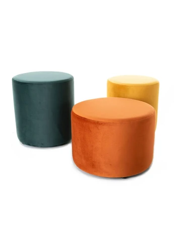Пуф DOTI B VELVET кориця BL.4215 d.38 DOTIBV4215 Signal (378054708)