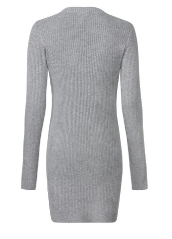 Серое повседневный платье вязаное Esmara однотонное