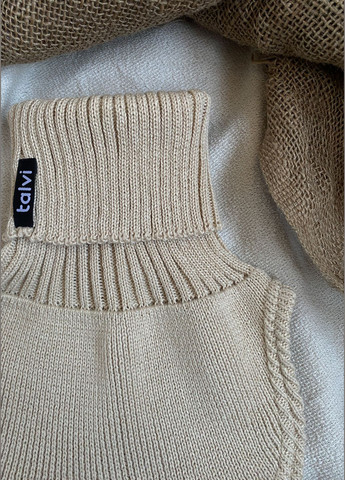 Стильная детская вязаная манишка Talvi Айріс (313401919)