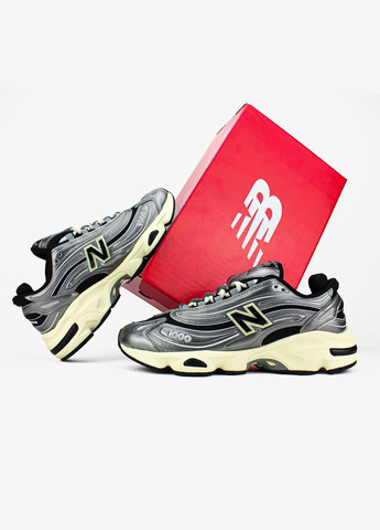 Кроссовки мужские и женские New Balance 1000 Silver Metallic | Нью Баланс 1000 серебряные No Brand серебряные демисезоны (336068679)