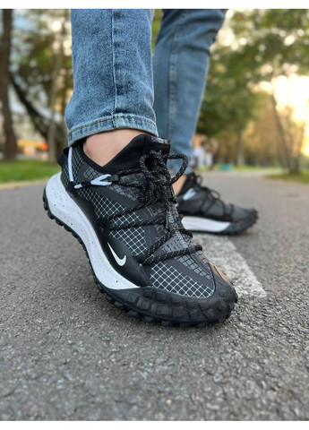 КРОСІВКИ ЖІНОЧІ NIKE ACG MOUNTH LOW BLACK WHITE НАЙК АСЖ МАУНС No Brand чорні демісезони (367115050)