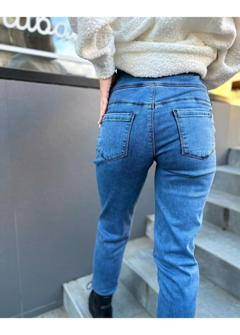 Джинси для вагітних з начосом No Brand - (367984512)