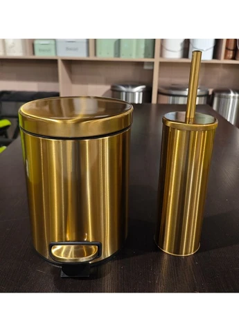 Ёршик для унитаза напольный Ellipse-TB0202 Brushed Gold (цвет матовое золото) (MI8401) Mixxus (398851187)