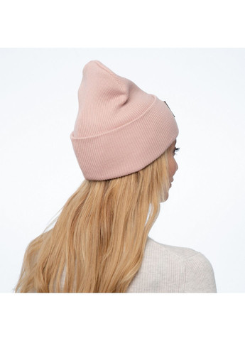 Шапка біні жіноча бавовна рожева SHANE LuckyLOOK 848-994 (322791712)