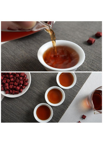 Чай Смола пуера, Ча-Гао Шу Чаєман з цедрою мандарину, 1 г No Brand (336386068)