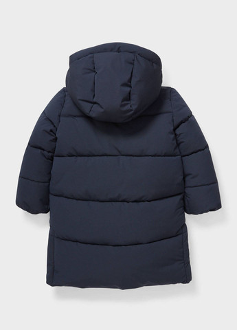 Синяя зимняя зимняя куртка для девочки 110 размер синяя 2144603 C&A