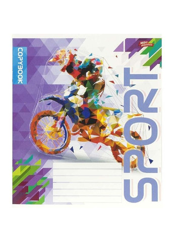 Тетрадь цветная 12 листов, клетка (20 штук в упаковке) Мечты Сбываются (3774) Мрії Збуваються (362420824)