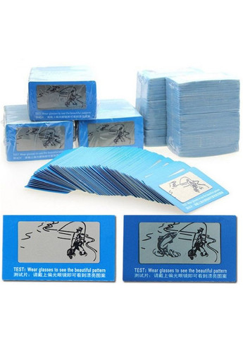 Тестовая карта проверки поляризации линз солнцезащитных очков PTR No Brand (317769497)