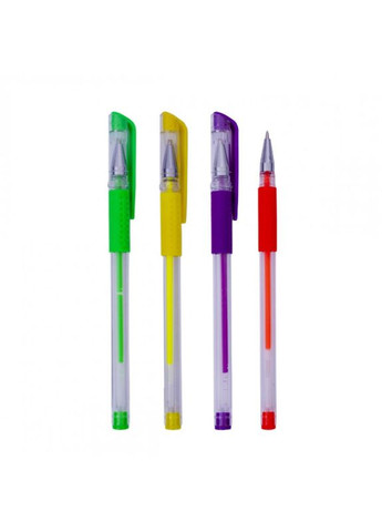 Ручки гелевые неоновые 6 цветов 1086 Bambi (301067171)