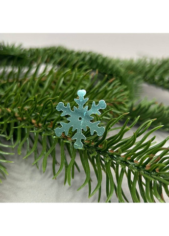 20мм Поет снежинка 5г - светлое серебро No Brand (356509768)