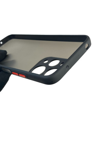 Чехол для телефона Redmi 12 4G с 3D принтом патриотическим с высокими бортами на сяоми редми 12 черный Xiaomi (366386376)