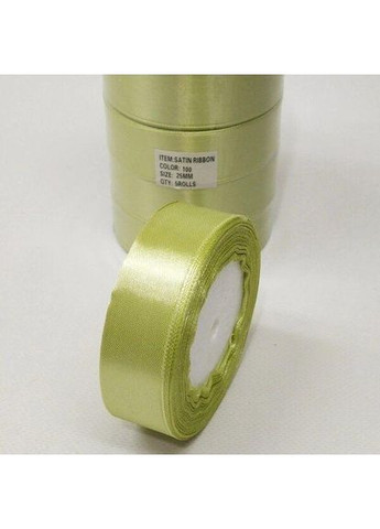 Стрічка атласна 2,5 см (23 м) "Sindtex" (АЛ2-0100) Plus-plus (352749890)