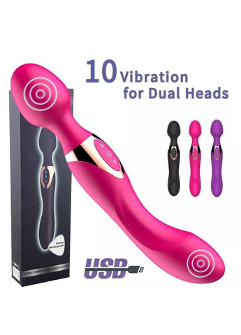 PREMIUM ВІБРАТОР Двосторонній вібромасажер 157 (300168184)