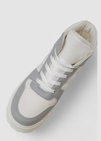 Кроссовки женские зимние на меху Ager 248RMB03 белые демисезоны (340249622)