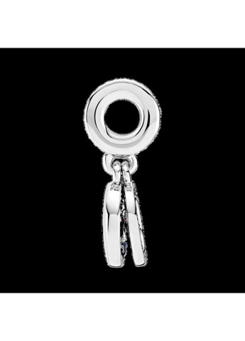 Серебряный шарм Пандора "Сияющий синий диск" 799186C01 Kabluchka (355346431)