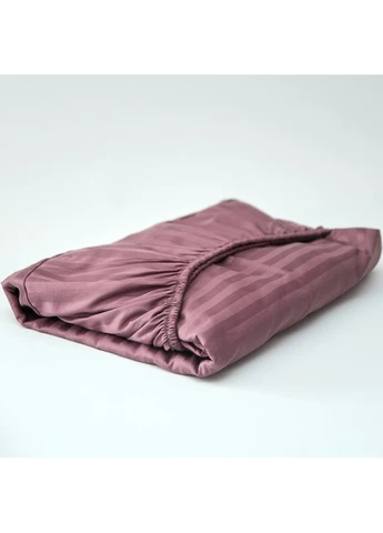 Простирадло на резинці Satin Stripe 80х200х10 см (MS-850004802) Moon&Star Garnet (386597435)