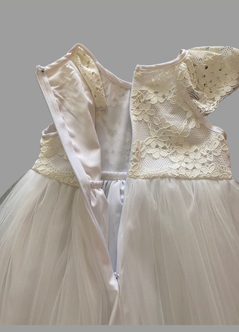 Молочное платье праздничное молочное для девочки Baby Angel (326757961)