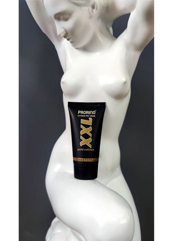Крем эрекционный увеличивающий объем PRORINO XXL Cream for men - gold edition 50 ml Hot (291412386)