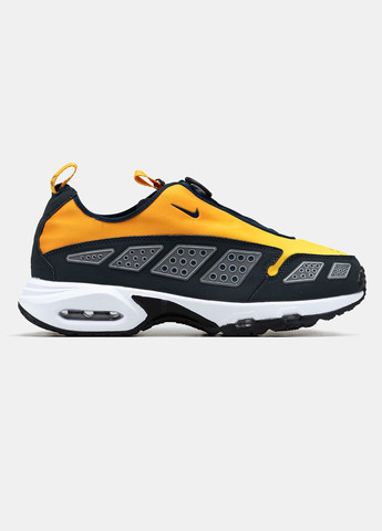 Кроссовки женские и мужские Nike Air Max Sunder SNDR yellow black white | Найк Аир Макс Сандер СНДР желтые черные белые No Brand жёлтые всесезоны (315018926)