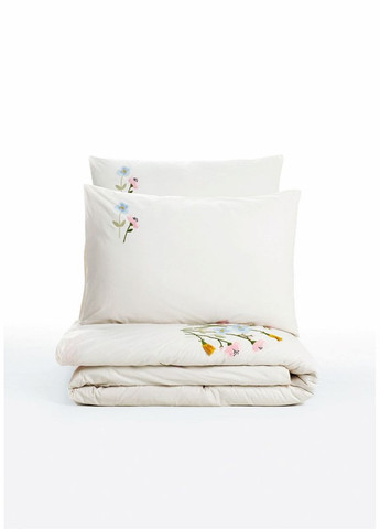 Комплект постельного белья евро 200х220 см Delbin - Pink ранфорс TC303375933 TURComFor (331863965)