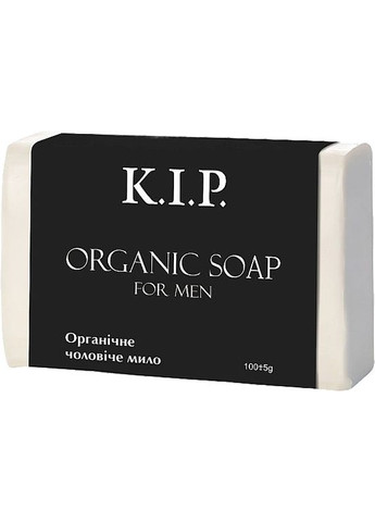 Органічне чоловіче мило "Парфумоване" Organic Soap For Men 100g (1314815-2498729) K.I.P. (368634782)