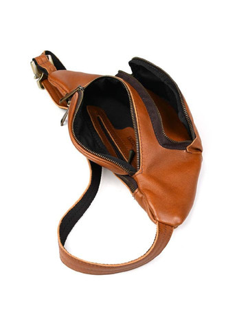 Стильна сумка на пояс бренда GB-3079-4lx у коньячному кольорі TARWA (322768919)