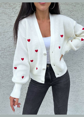 Молочный демисезонный кардиган Vakko