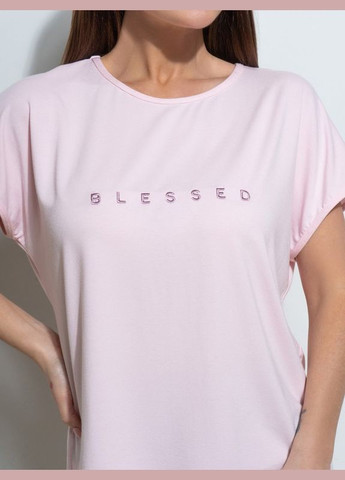 Футболка 14496 розовая ISSA PLUS - (301036842)