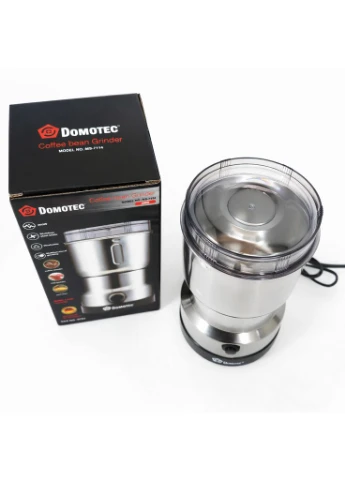 Кофемолка электрическая MS-7114 200 Вт нержавейка для кофе и специй 4 ножа Domotec (385881124)