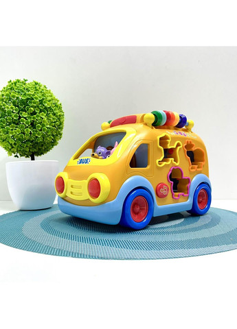 Автобус развивающий музыкальный сортер подсветка (988) Hola (355803921)