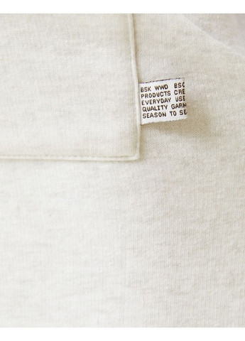 Светло-серые демисезонные брюки Bershka