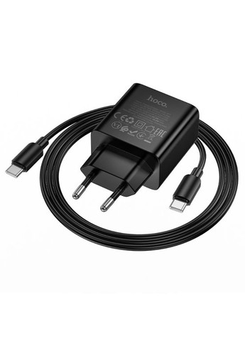 Сетевое зарядное устройство N77 Star GaN PD45W Type-C to Type-C, 1 порт USB-C, кабель C-C 60W Hoco (387644405)
