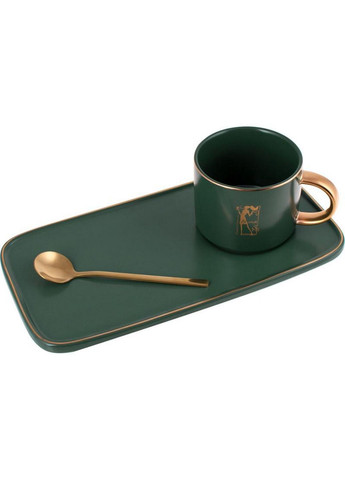 Кофейный набор coffee prelude с тарелкой и ложкой Bona (282585968)